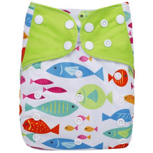Load image into Gallery viewer, Comfortable Reusable One Size Pocket Adjustable Baby Nappies Inner Cloth Breathable Diaper
