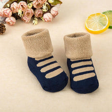 Load image into Gallery viewer, Cotton Newborn Baby Durable Anti Slip Floor Socks For Baby Boy And Baby Girl Perfect Baby Shower Gift
