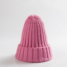 Load image into Gallery viewer, Modern Elegant Candy Color Baby Hat Cute Autumn Winter Pointy Hats For Kids Boys &amp; Girls Warm Beanie Cap For Women
