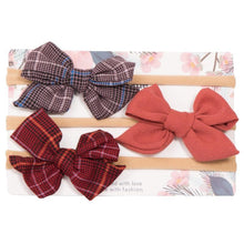 Load image into Gallery viewer, Baby Girls Headband Infant Elastic Headwear Kids Hair Accessories Bow Set For Baby Girls
