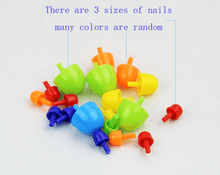 Load image into Gallery viewer, 296PCS Mushroom Nail Toys Children's Educational Toys Children's Intelligent 3D Puzzle Game Board Gifts For Kids Boys and Girls
