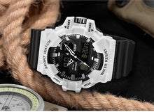 Load image into Gallery viewer, Sport Men Watches White G style Watch In LED Digital Style Waterproof 30M Casual Luxury Elegant Style  Relogios masculino
