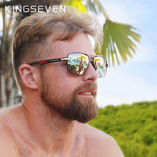 Load image into Gallery viewer, Luxury High Quality Modern  Aluminum Men's Sunglasses Polarized Lens Brand Design Temples Sun glasses  Mirror Glasses Oculos de sol With UV400 Protection
