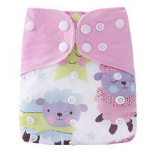 Load image into Gallery viewer, 1Pcs Reusable Cloth Diaper Adjustable Baby Nappies Washable Nappy Durable Baby Diaper
