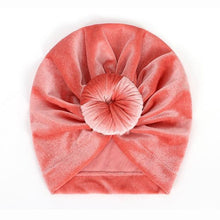 Load image into Gallery viewer, Modern Trend Stylish Baby Hat for Girls Big Bow Turban Baby Cap Accessories In Great Design
