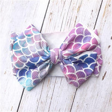Load image into Gallery viewer, Luxury Modern printed Baby Girls Bow Hairband Turban Knot  Headband Girl Headwear Newborn Girl Turban Hairband For Girls
