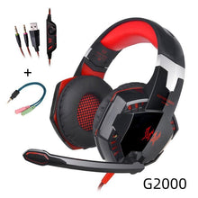 Load image into Gallery viewer, Modern Luxury Gaming STEVVEX Headset over-ear Game Earphones Wired gaming headset microphone Deep bass stereo headphones for PC and GAming
