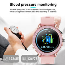 Load image into Gallery viewer, Elegant Unisex Smart Watch In Sport Style With Heart Rate Monitor and Waterproof Protection For Fitness Bracelet Men Women Smartwatch For Android adn IOS sistems
