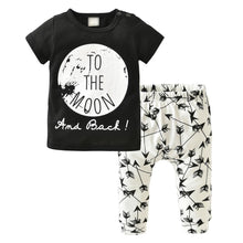 Load image into Gallery viewer, Newborn Baby Boy Clothes Set Long Sleeve Letter Like A Boss T-shirt , Pants Infant Clothing Set For Baby
