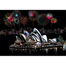 Load image into Gallery viewer, Kids  Scratch Paintings Magic Seascape Art Drawings Paper Table Kids Educational Toys Child Birthday Gifts For Boys or  Girls
