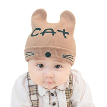 Load image into Gallery viewer, Modern Pilot Winter Warm Baby Hats Infant Toddlers Boys Girls Pilot Caps Ear flap Hat For Boys
