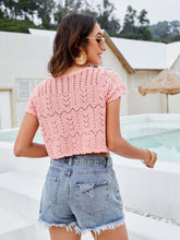 Load image into Gallery viewer, Hollow Short Sexy Navel-Baring Knitted Cardigan | NCS
