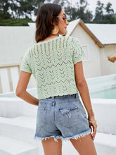 Load image into Gallery viewer, Hollow Short Sexy Navel-Baring Knitted Cardigan | NCS
