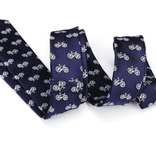 Load image into Gallery viewer, Horse-Bicycle Collection Skinny Ties - 2 Colors &amp; Styles
