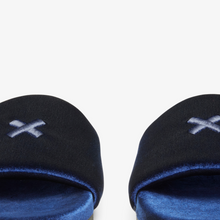Load image into Gallery viewer, Women's Midnight Navy Velvet House Slide
