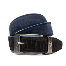 Load image into Gallery viewer, Hugo Belt Black / Navy
