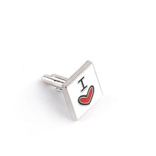 Load image into Gallery viewer, I ❤ My Wife Cufflinks
