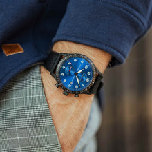 Load image into Gallery viewer, The Altitude - Matte Black/Cobalt
