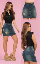 Load image into Gallery viewer, 536 100% Authentic Colombian Push Up Skirt
