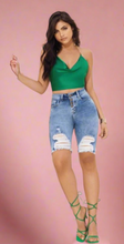 Load image into Gallery viewer, Tobago 100% Authentic Colombian Push Up Capris
