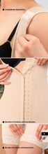 Load image into Gallery viewer, Colombian Powernet Full Body Shaper with Adjustable Straps &amp; Triple Hook-and-Eye Closure FW-001

