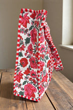 Load image into Gallery viewer, SC - Poppy Lane Pink Floral Tote Bag

