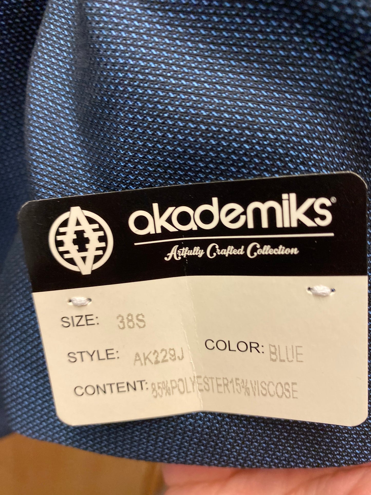 Akademiks AK229J Blue Blazer