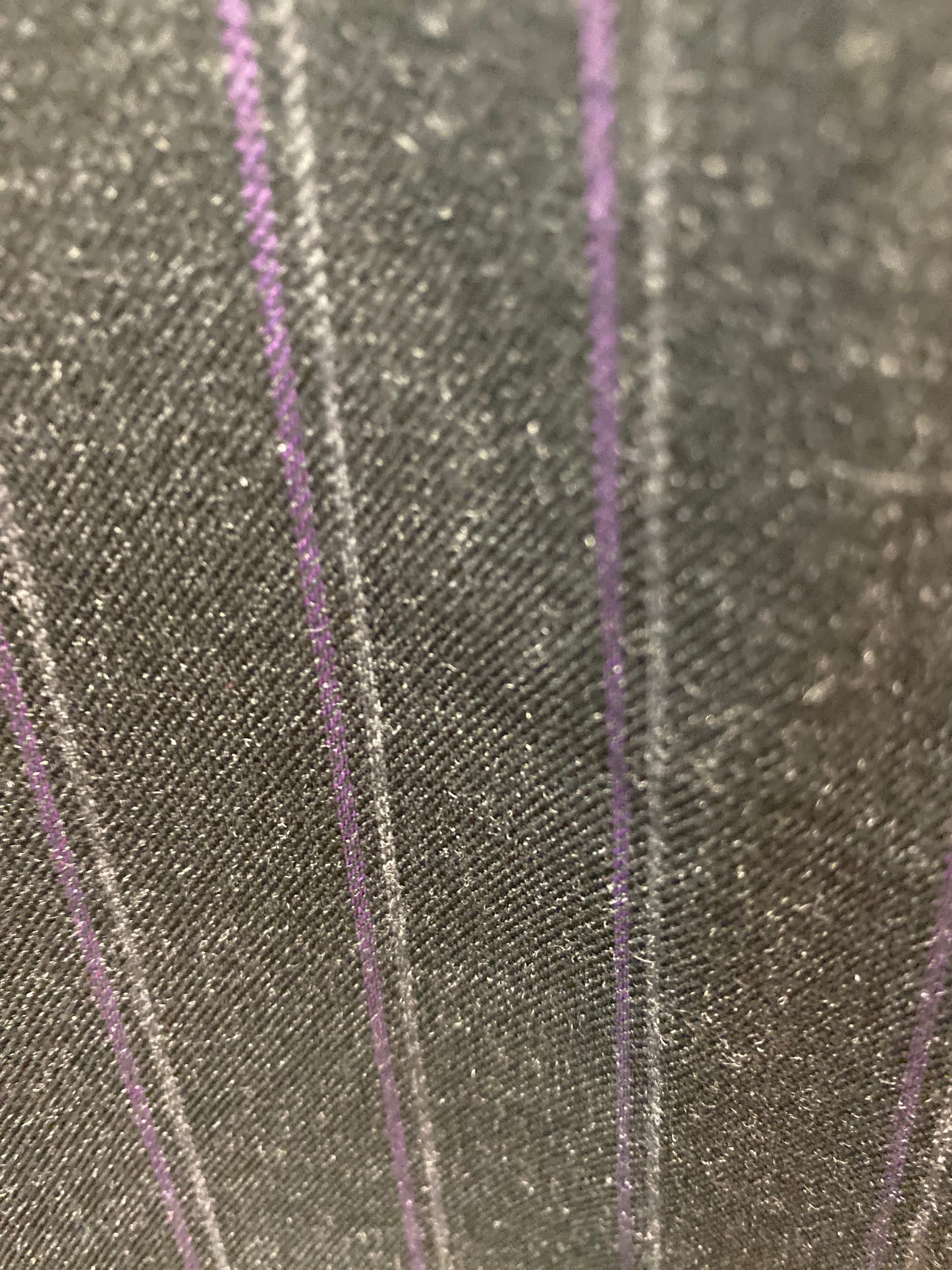 Canuti Peter C158 Purple/Grey Stripe Double Breasted Modern Fit Suit