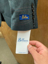 Load image into Gallery viewer, Bellucci Trends Valentino B842 Green Checkered 3-Piece Slim Fit Suit
