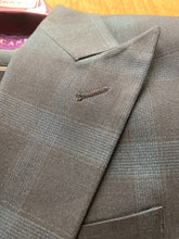 Load image into Gallery viewer, Canuti Leo C452 Navy/Teal Glen Plaid 3-Piece Modern Fit Suit
