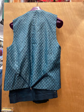 Load image into Gallery viewer, Canuti Leo C452 Navy/Teal Glen Plaid 3-Piece Modern Fit Suit
