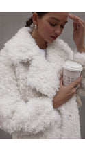 Load image into Gallery viewer, Teddy Bear Genuine Peruvian Wool Fur Coat
