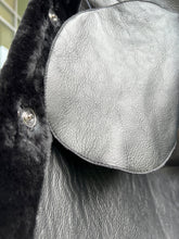 Load image into Gallery viewer, Genuine Shearling Merino Lamb Leather Coat by Punto Leather
