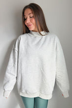 Load image into Gallery viewer, SC - Taylor Oversized Gray Reversible Sweatshirt
