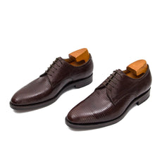 Load image into Gallery viewer, Goodyear Lizard Leather Derby Shoes
