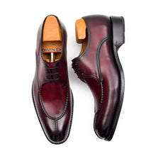 Load image into Gallery viewer, Burgundy leather Derby shoes
