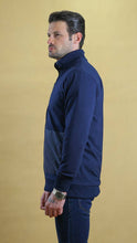 Load image into Gallery viewer, The Quarter-Panel Tech Sweater (Navy)
