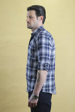 Load image into Gallery viewer, The Woodsman Shirt (The Navy Plaid)
