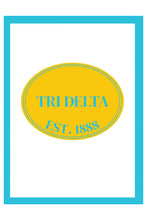 Load image into Gallery viewer, SC - ETA 5/20 - Tri Delta Luxury Blanket
