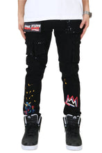 Load image into Gallery viewer, Napa Men's premium skinny twill cargo pants.
