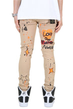 Load image into Gallery viewer, Bano Men's premium skinny twill cargo pants.
