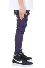 Load image into Gallery viewer, Cardi Men's premium skinny twill cargo pants.
