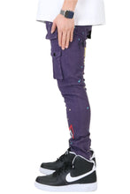 Load image into Gallery viewer, Cardi Men's premium skinny twill cargo pants.
