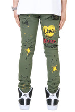 Load image into Gallery viewer, Jake Men's premium skinny twill cargo pants.
