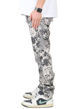 Load image into Gallery viewer, VISTA Men's premium jacquard slim straight fit denim pants
