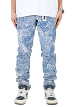Load image into Gallery viewer, FLEX Men's premium jacquard slim straight fit denim pants
