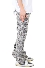 Load image into Gallery viewer, KIRK Men's premium jacquard pattern stack fit denim pant
