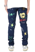 Load image into Gallery viewer, Rey Men's premium skinny twill cargo pants.
