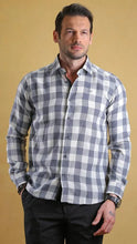Load image into Gallery viewer, The Woodsman Shirt(silver Plaid)
