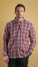 Load image into Gallery viewer, The Woodsman Shirt(Crimson Plaid)
